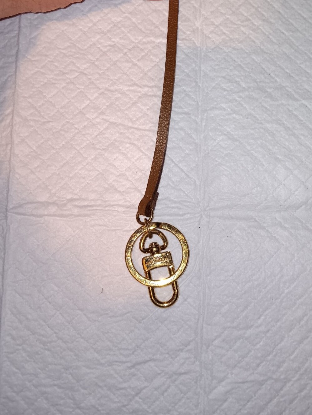 Louis Vuitton Leather Artsy Bag Charm